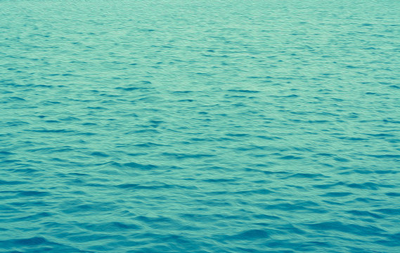 blue sea water ripple digital oil paint  texture background
