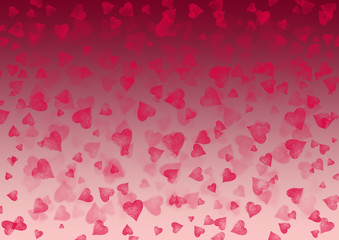 Pink white red Valentine background