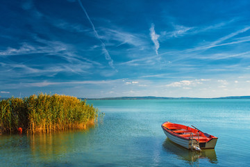 Lake Balaton on a sunny day