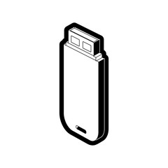 usb  vector illustration