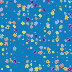 Mosaic autumn motif- seamless creative