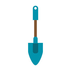 Shovel garden tool icon vector illustration graphic design