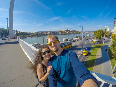Couple Taking Selfie