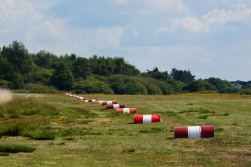 improvised landing area for gliders 