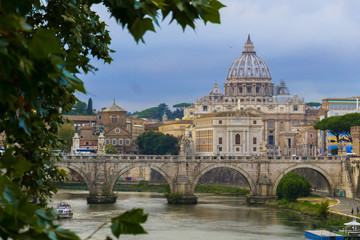 Fototapeta na wymiar Ciudad del Vaticano