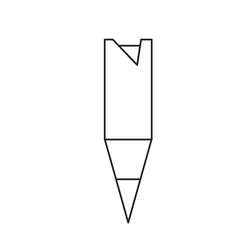 pencil utensil icon