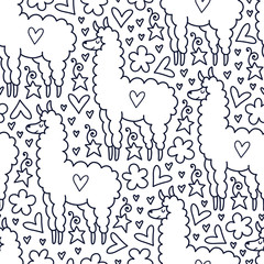 vector doodles pattern