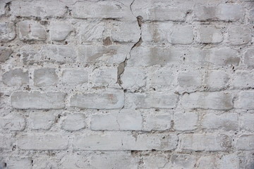 stone wall whitewashed cracked texture