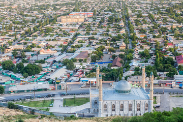 View on Osh the second largest city in Kyrgyzstan