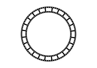 Circle Film Strip