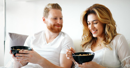 Romantic couple on weekend
