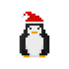 Pixel penguin for games and applications