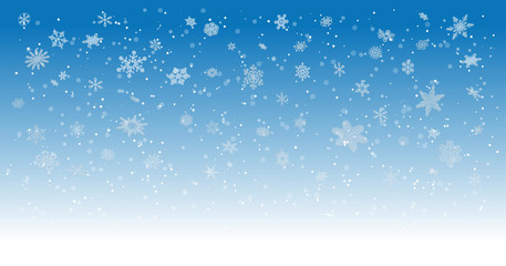 Winter Snow Vector Cosy Background Detailed 3d