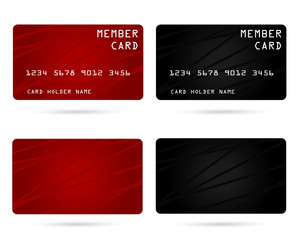 member card, business VIP card, design for privilege member,vector
