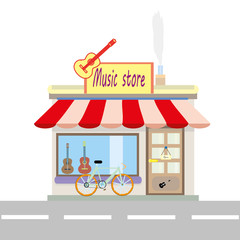 Music Store vector