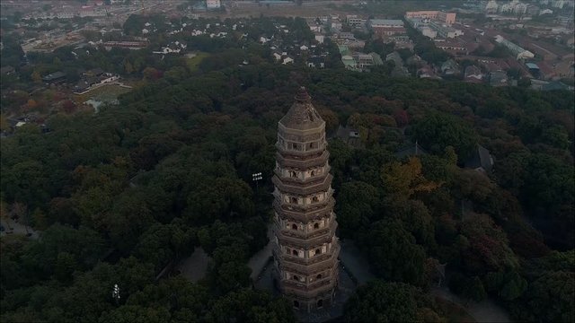 Ancient temple in China