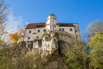 Fototapeta na wymiar Burg Hohnstein in Sachsen