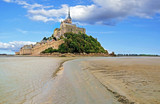 Rivière en baie du Mont-Saint-Michel