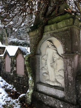 Friedhof in Süddeutschland 