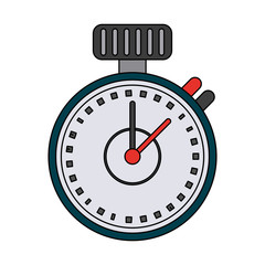 Sport chronometer isolated icon vector illustration graphic design