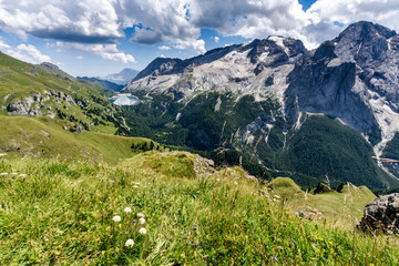 Dolomiti mountain panorama