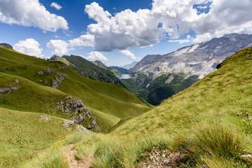 Fototapeta premium Dolomiti mountain panorama