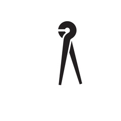 pliers icon illustration