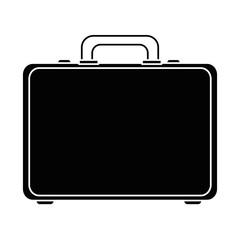 portfolio briefcase isolated icon vector illustration design