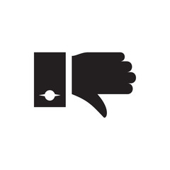 dislike icon illustration