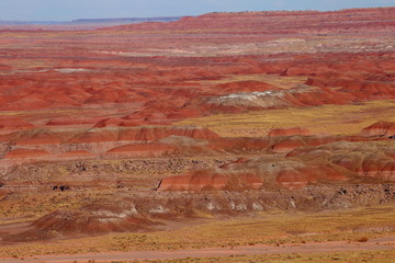painted desert in petrified forest NP