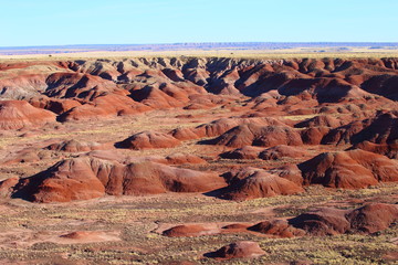 painted desert in petrified forest NP