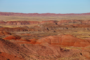 painted desert in petrified forest NP