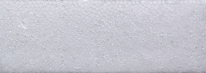 White polystyrene foam board, High quality styrofoam texture background, Close up of a porous white...