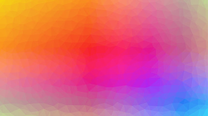 Fototapeta premium Low Poly abstract background with colorful triangular polygons