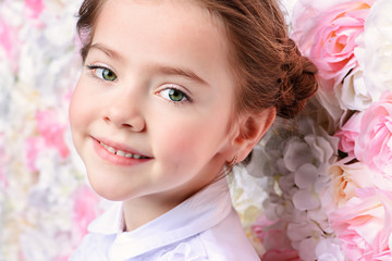 cute smiling girl