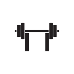 barbell icon illustration