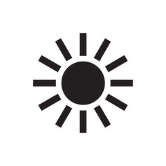 sun icon illustration