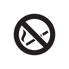 no smoking icon illustration