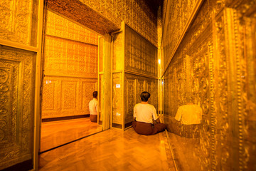 Botataung pagoda Yangon Myanmar