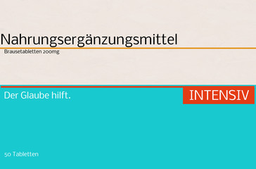 Nahrungsergänzungsmittel