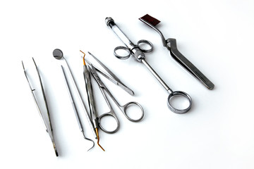 dental equipment white metal clinic dentist