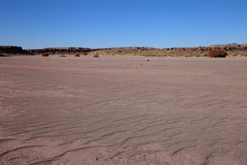 dry riverbed