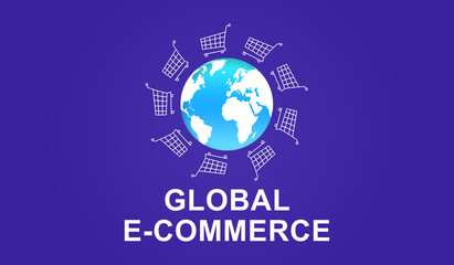 Concept of global e-commerce
