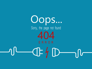 Oops 404 error page.