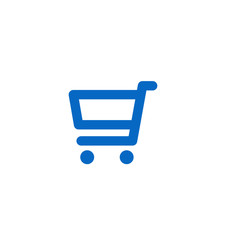 Shop cart icon, buy symbol vector