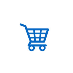 Shop cart icon, buy symbol vector
