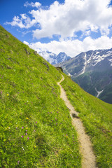 Mount Cheget. Caucasus, Kabardino-Balkaria, Russian Federation