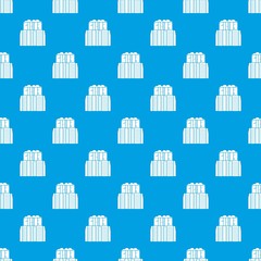 Iguazu falls, Argentina pattern seamless blue