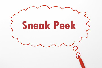 Sneak Peek written