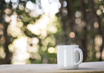 Mug And Bokeh at Window Still 